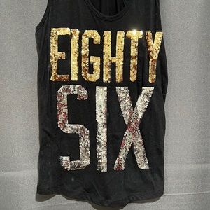 Victoria’s Secret PINK 86 tank top with sequins